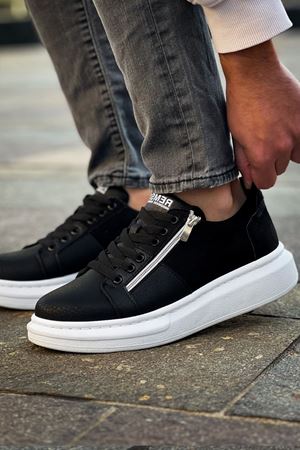 RS601 - Lüx Süet Erkek Ayakkabı SIYAH