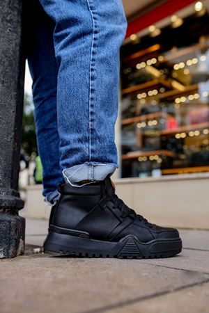 RS057 - GSST Ghost Line Erkek Bot SIYAH/SIYAH