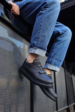 RS073 - CST Flatline Erkek Ayakkabı SIYAH