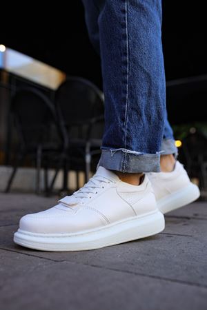 RS073 - CBT Flatline Erkek Ayakkabı BEYAZ