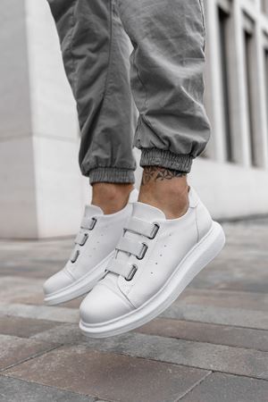 RS253 - CBT Mirror Non Erkek Ayakkabı BEYAZ