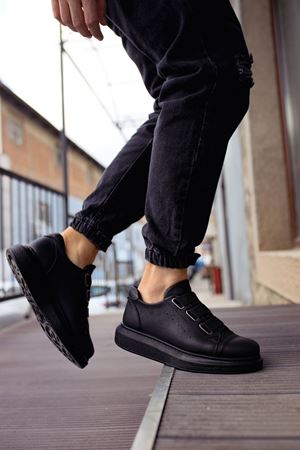 RS253 - CST Mirror Non Erkek Ayakkabı SIYAH