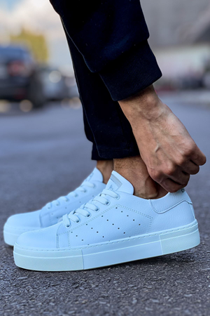 RS983 - CBT Tennis Erkek Ayakkabı BEYAZ