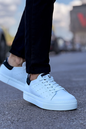 RS983 - CBT Tennis Erkek Ayakkabı BEYAZ/SIYAH