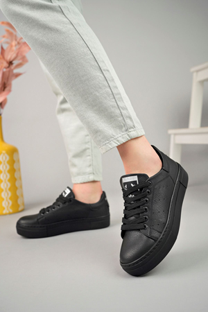 RS983 - CST Tennis Erkek Ayakkabı SIYAH