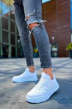 RS105 - CBT Cronus Erkek Ayakkabı BEYAZ