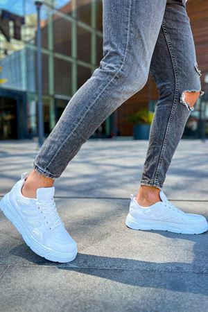 RS105 - CBT Cronus Erkek Ayakkabı BEYAZ