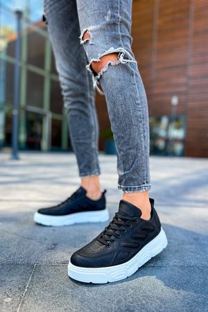 RS105 - CBT Cronus Erkek Ayakkabı SIYAH