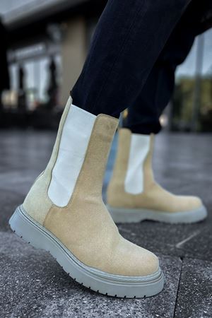 RS223 - SRT Alaska Süet Erkek Bot KUM