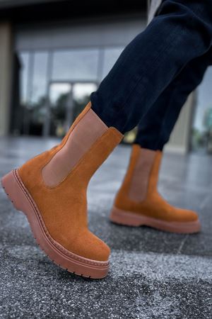 RS223 - SRT Alaska Süet Erkek Bot TABA