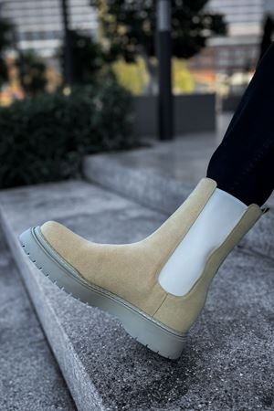 RS223 - SRT Alaska Süet Erkek Bot KUM