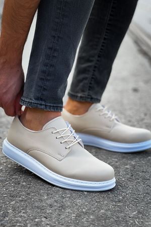 RS003 - CBT Pelle Classica Erkek Ayakkabı BEJ