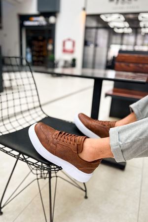 RS153 - CBT Oxford Erkek Ayakkabı TABA