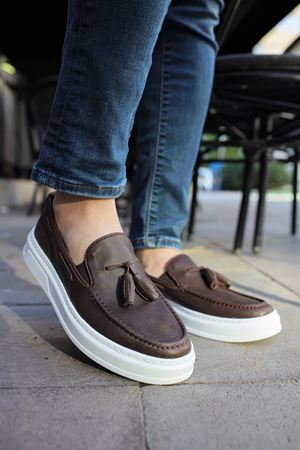 RS127 - CBT Loafer-X Erkek Ayakkabı KAHVE