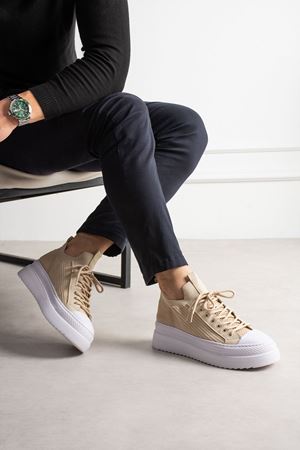 RS2601 - Triko  Erkek Ayakkabı BEJ