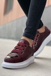 RS251 - CBT Mirror Erkek Ayakkabı BORDO