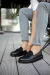 RS002 - CST Loafer Pelle Erkek Ayakkabı SIYAH