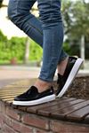 RS002 - RBT Loafer Verniciata Erkek Ayakkabı SIYAH