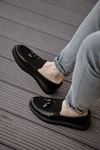 RS002 - RST Loafer Verniciata Erkek Ayakkabı SIYAH